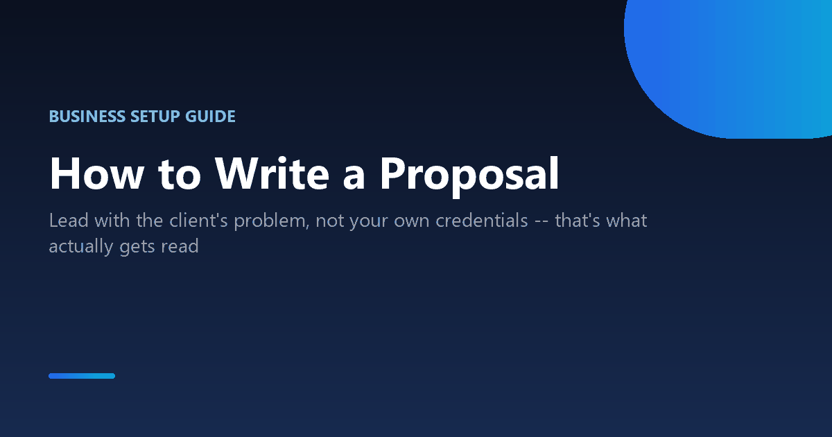 How to write a business proposal that actually gets read and accepted