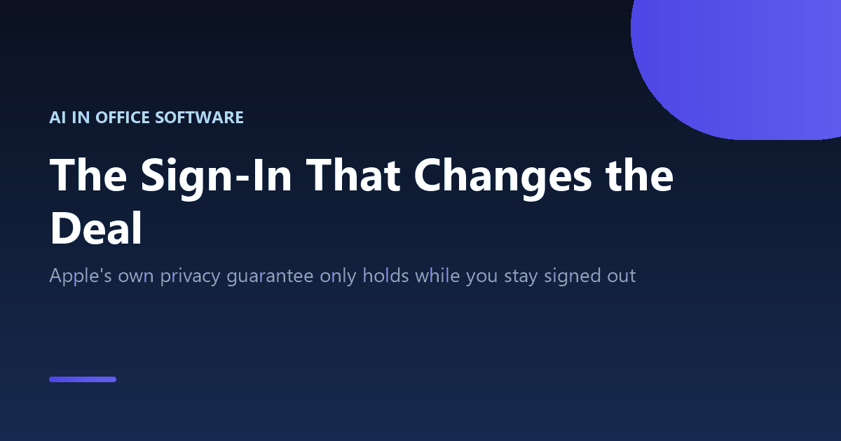 What changes in Siri's ChatGPT privacy protections when you sign into an account