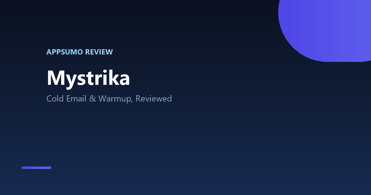 Mystrika AppSumo lifetime deal review